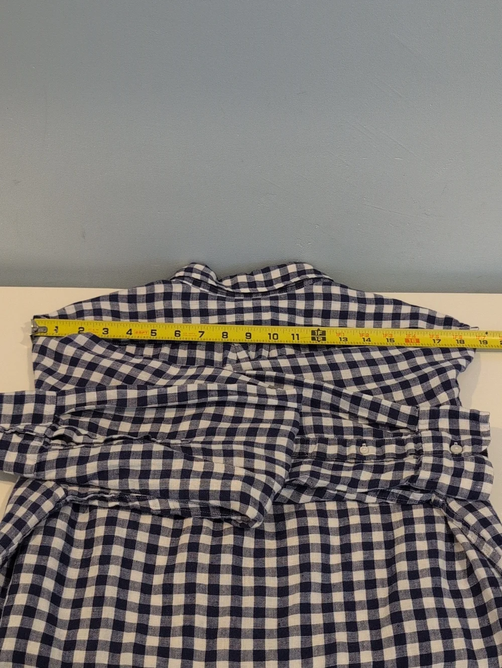 J. Crew Mens Large Slim 100% Linen Long Sleeve Button Down Shirt Style #K7899